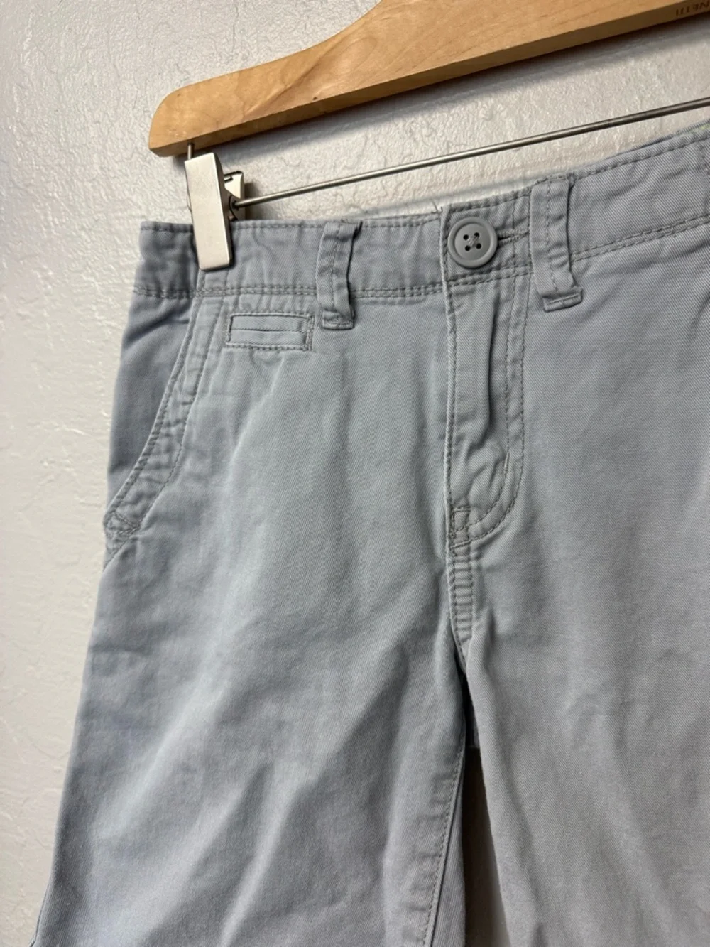 $8 ADD ON The children’s place‎ boy Khaki shorts chino blue gray 7Y
